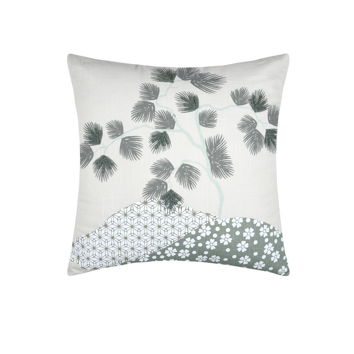 Coussin youki 40 x 40 cm jade