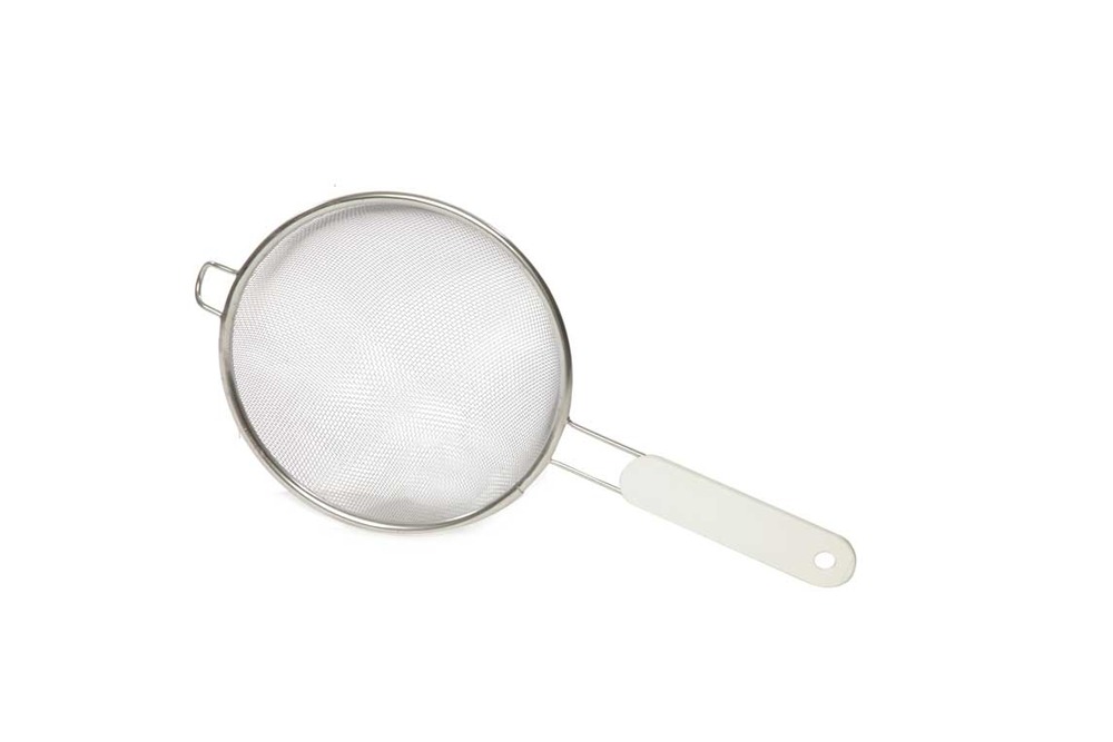 Passe-bouillon en inox maille moyenne 16 cm - matériel chr pro