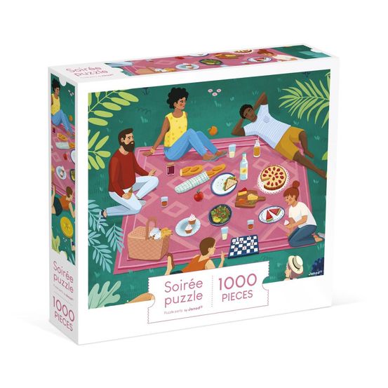 Puzzle picnic entre amis - 1000 pcs