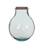 Mica decorations - vase en verre recyclé h38