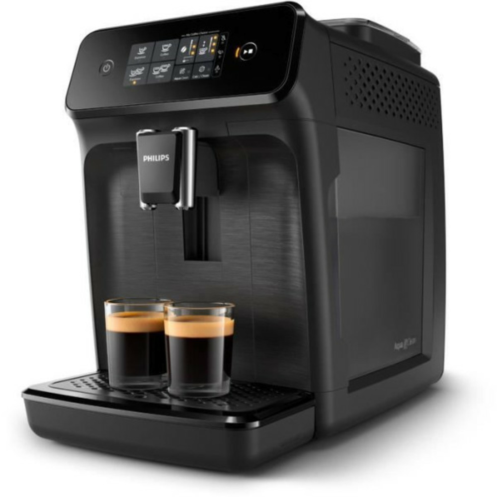 Machine a cafe expresso broyeur automatique - philips - ep1200/00 - 1500 w - 275 g de grains - noir