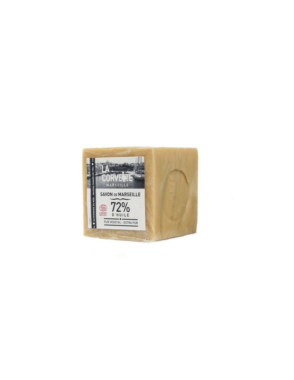 Savon marseille cube 300g extra pur - la corvette