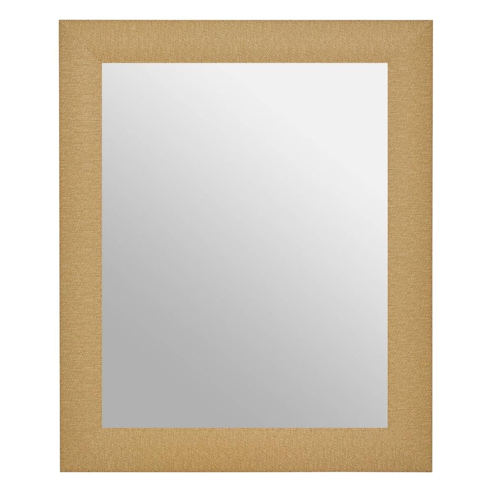Miroir mural nala marron 87x72cm