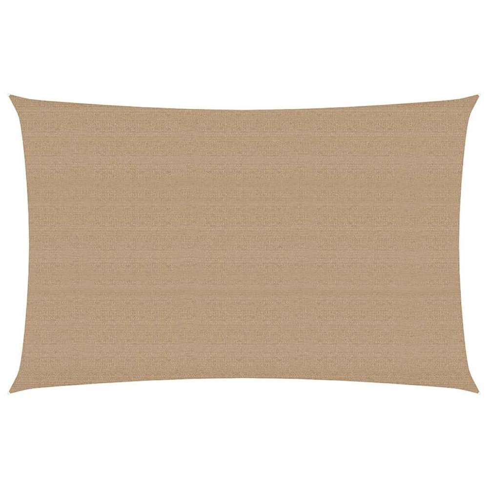 Voile d'ombrage 160 g/m² taupe 3x5 m pehd