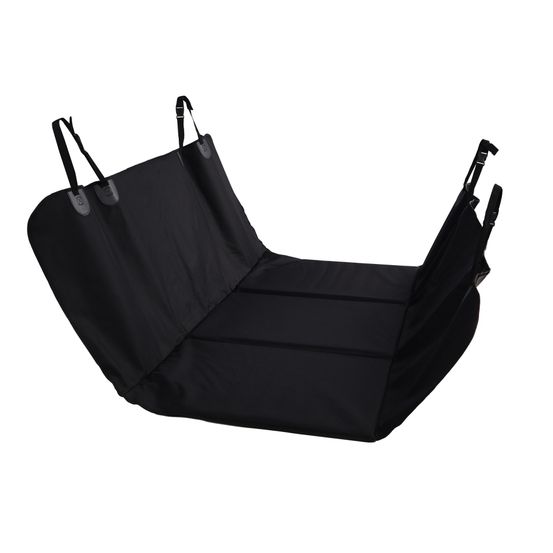 Housse de siège auto pour chien protection banquette arrière noir