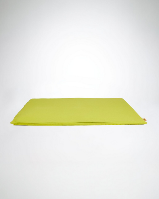 Tapis pattadou vert pistache xl : 130 x 100 cm
