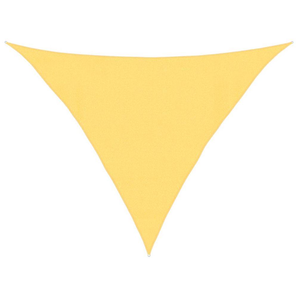 Voile d'ombrage 160 g/m² beige 4x4x5,8 m pehd