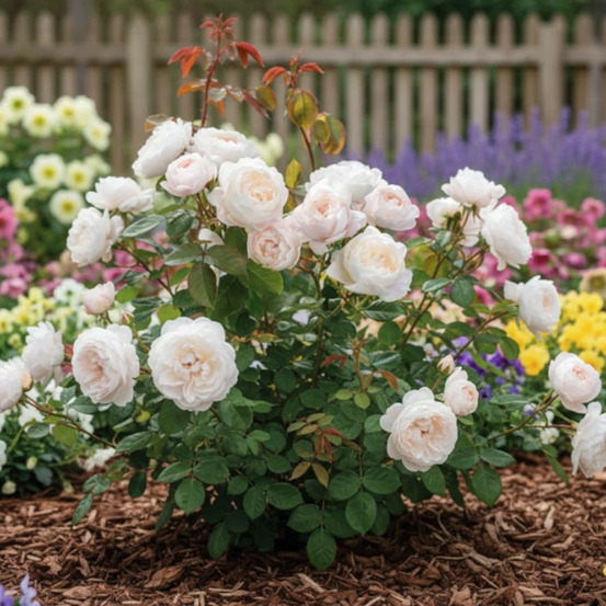 Rosier ancien desdemona® 'auskindling' pot de 3l - 20/40 cm