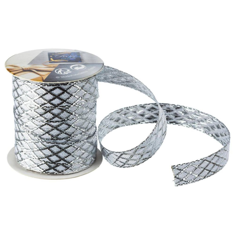 Ruban tissé 10mm l.3 m polyester