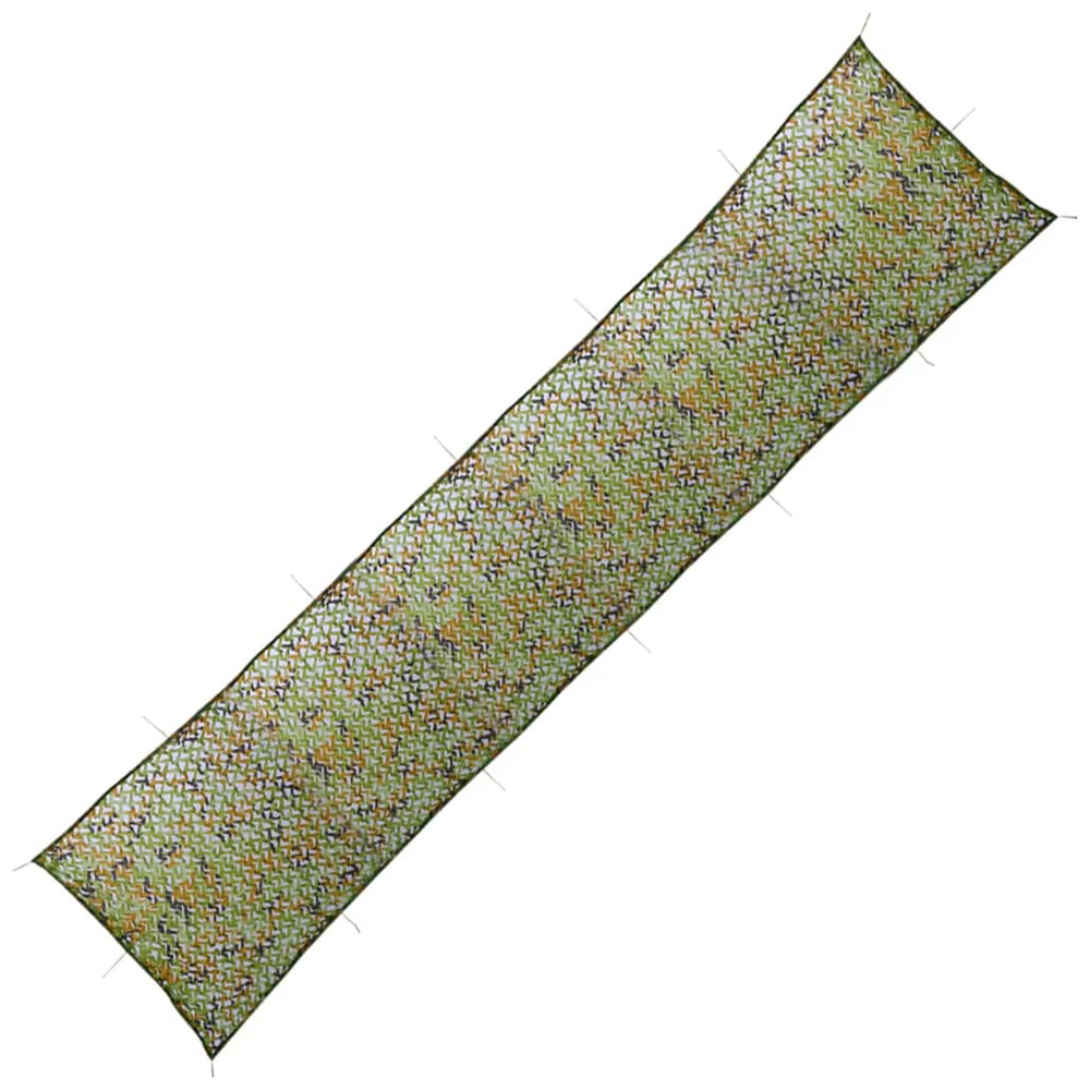 Filet de camouflage avec sac de rangement 1,5x8 m vert