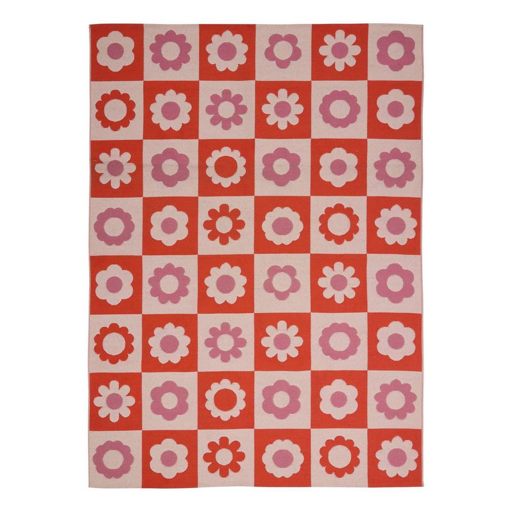 Tapis d'extérieur cha cha pop 160x230cm rose