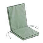 Coussin de fauteuil 90x40 cm polyester uni waterproof siesta