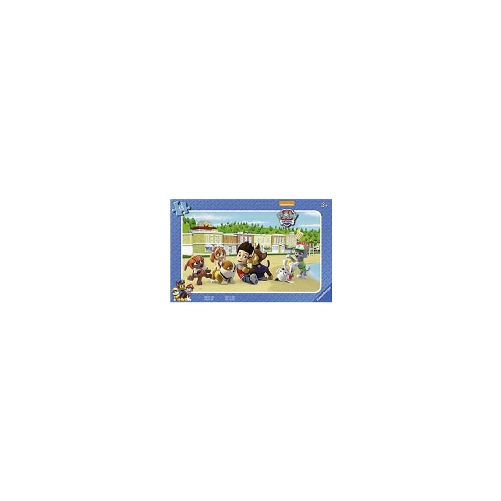 Puzzle cadre 15p pat patrouille calin