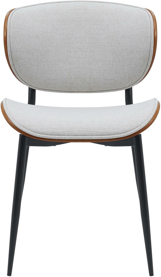 Chaise visiteur enid tissu