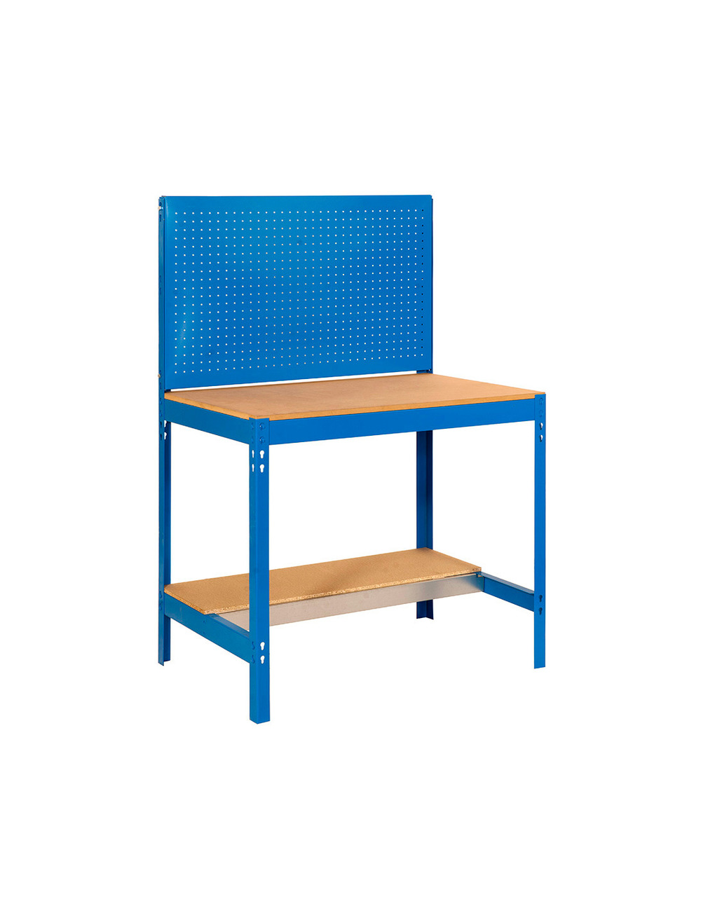 Etabli simonwork bt2 1200 bleu/bois bleu/bois 1445x1210x610 - simonrack