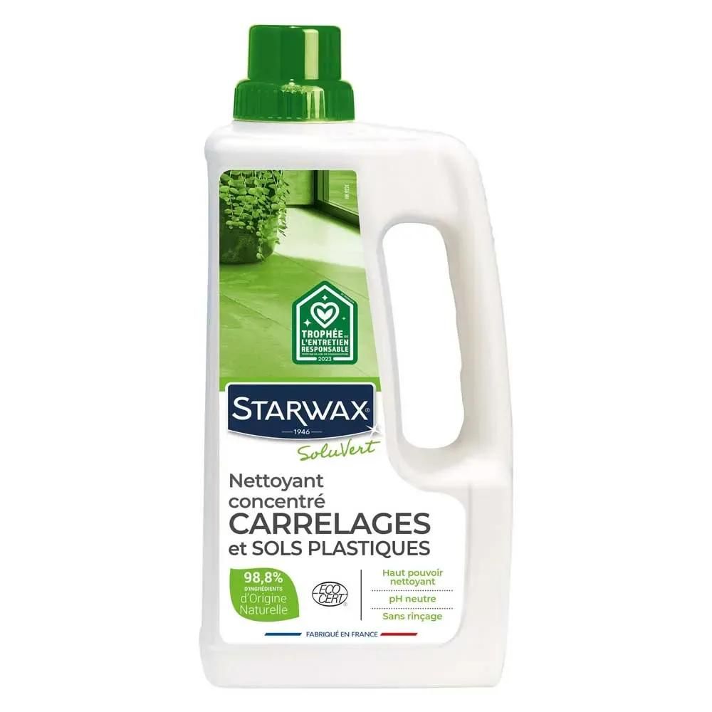Nettoyant concentré carrelage sols 1l starwax
