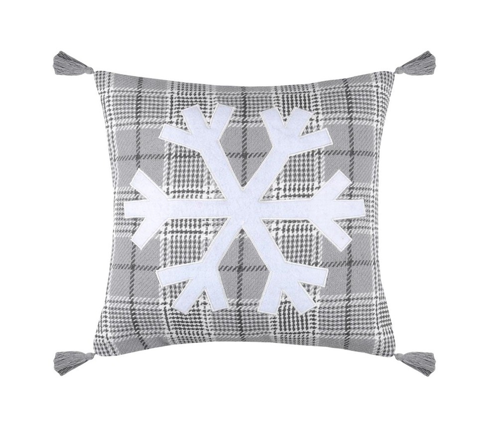 Coussin etoile de neige vaujany