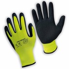 Paire de gants de protection pro travaux - Jaune - Taille 9 - L