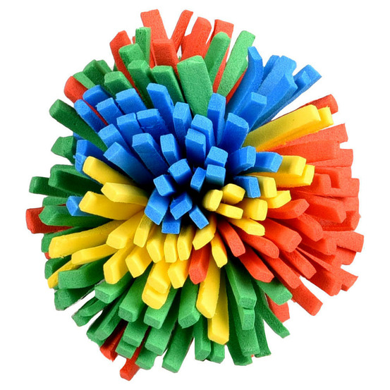 1 balle hoepsy pompon, ø 4.2 cm, jeux pour chat.
