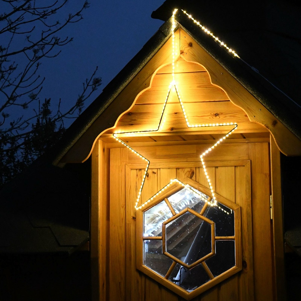 Étoile pearl star lumineuse