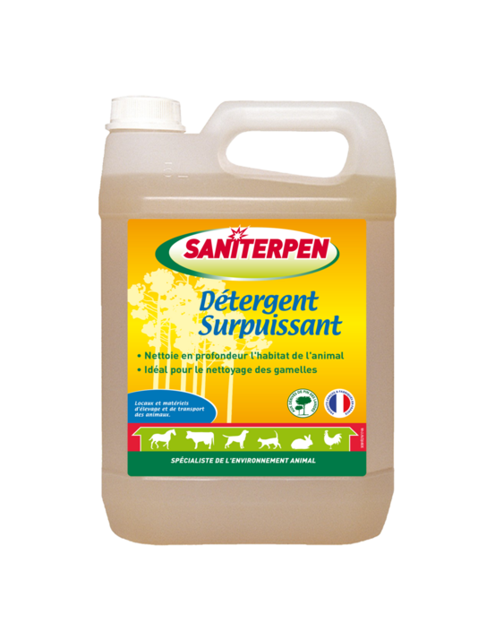 Détergent surpuissant pin des landes 5l - saniterpen