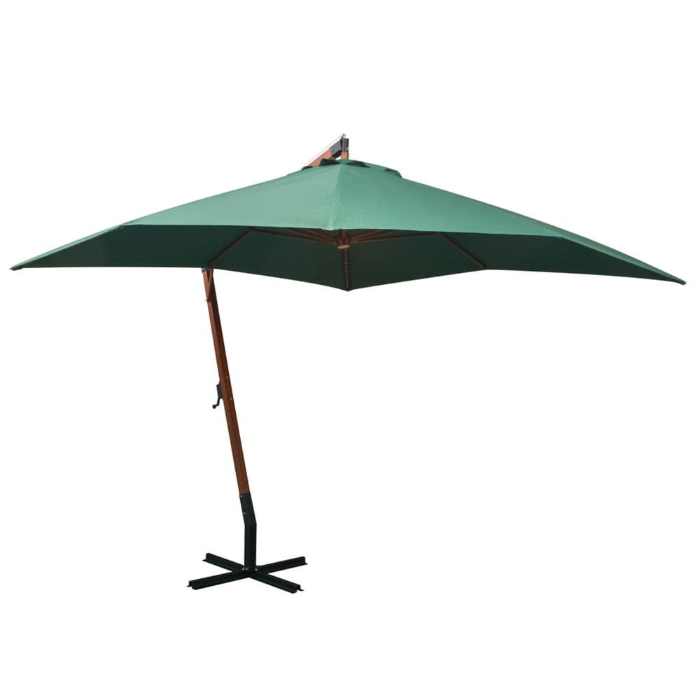 PARASOL 300 X 300 CM POTEAU EN-(866485)