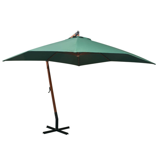 PARASOL 300 X 300 CM POTEAU EN-(866485)
