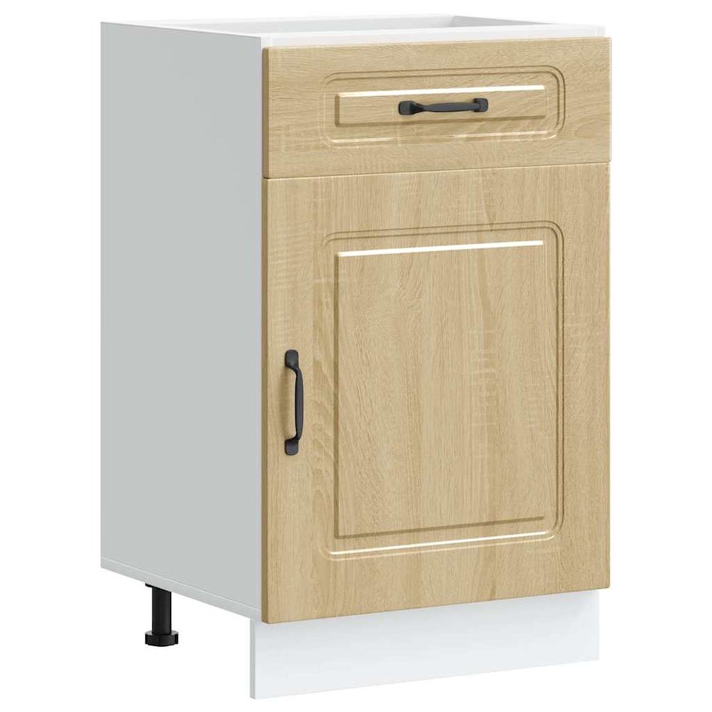 Armoire de cuisine kalmar chêne sonoma bois d'ingénierie