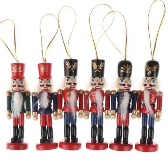 Casse noisette de noël - soldats à suspendre