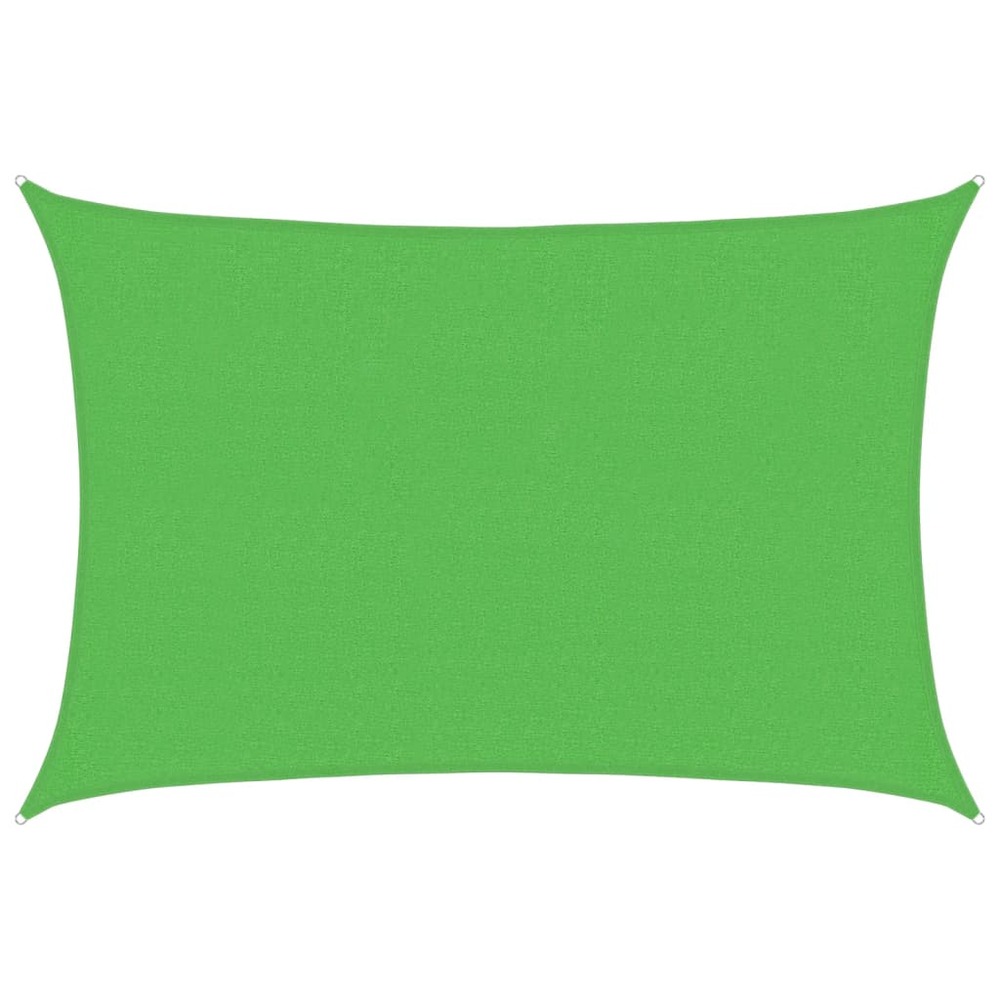 Voile d'ombrage 160 g/m² vert clair 2,5x4 m pehd