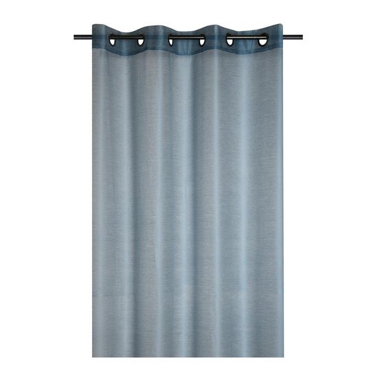 Voilage a oeillets 140 x 260 cm linwood moutarde
