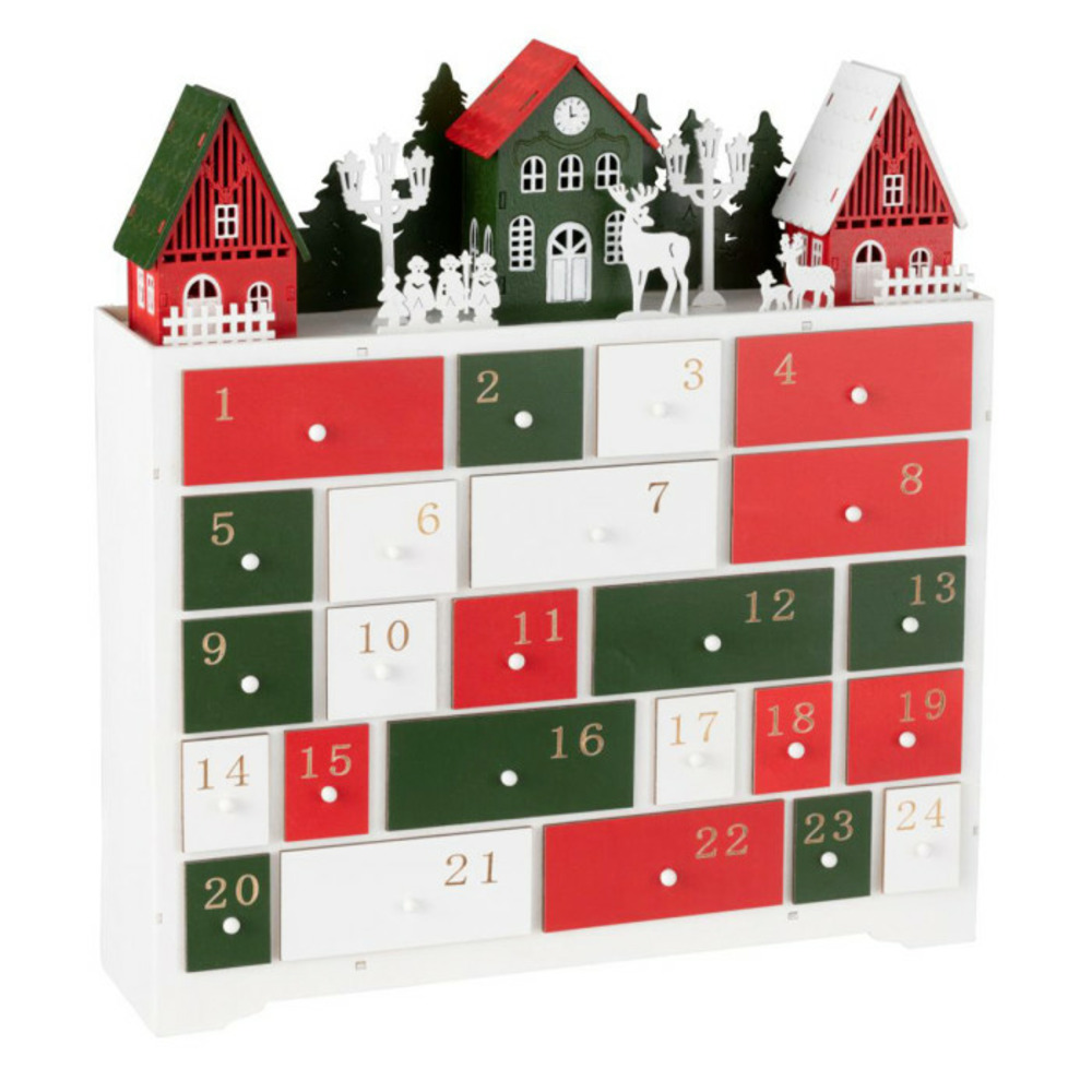 Calendrier de l'avent à led 