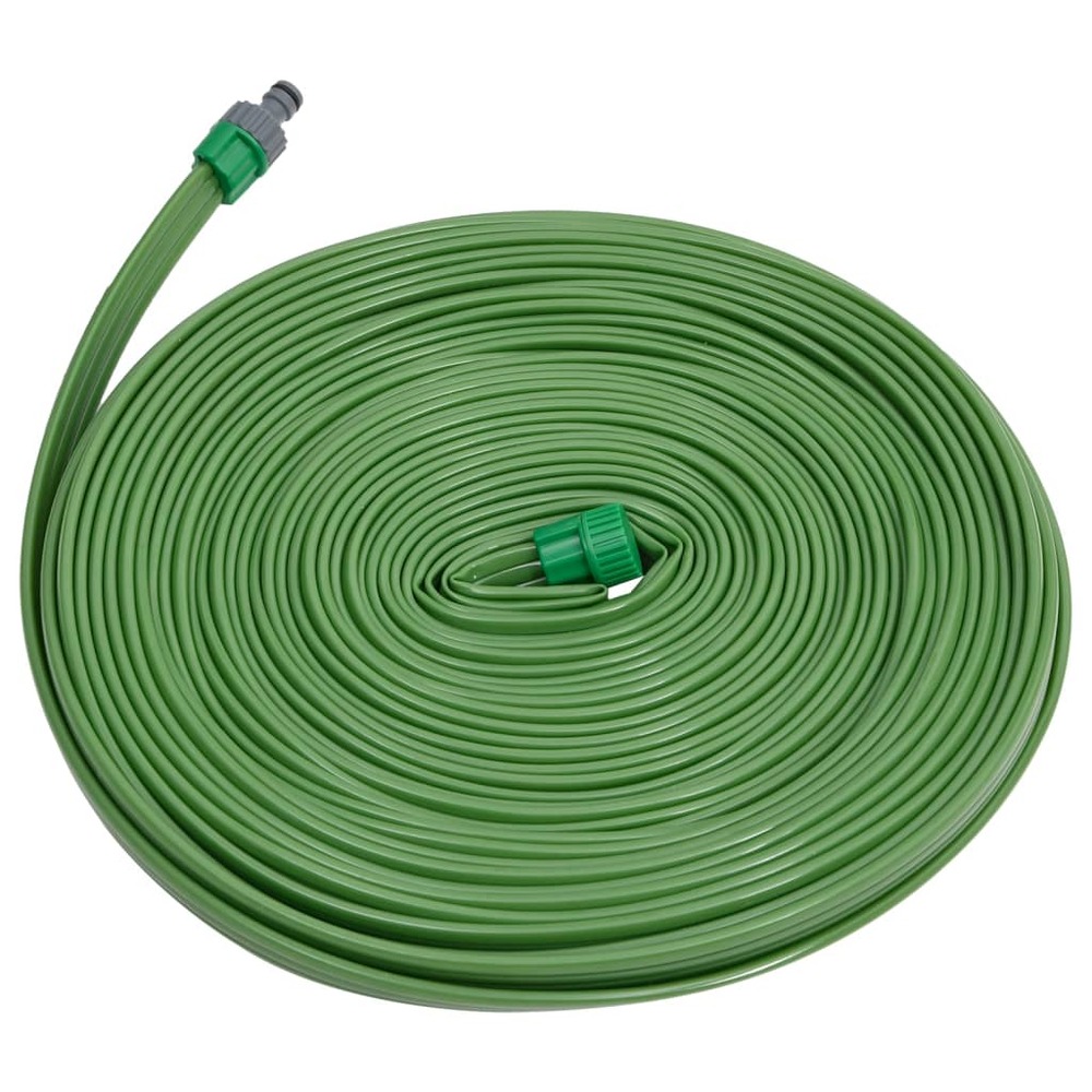 Tuyau d'arrosage à 3 tubes vert 15 m pvc