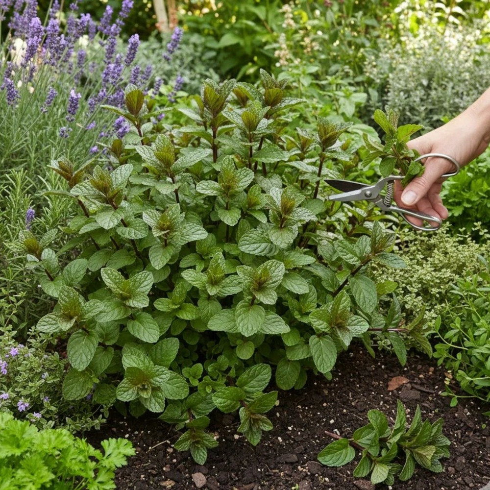 Menthe eau de cologne - sans traitement lot de 9 godets