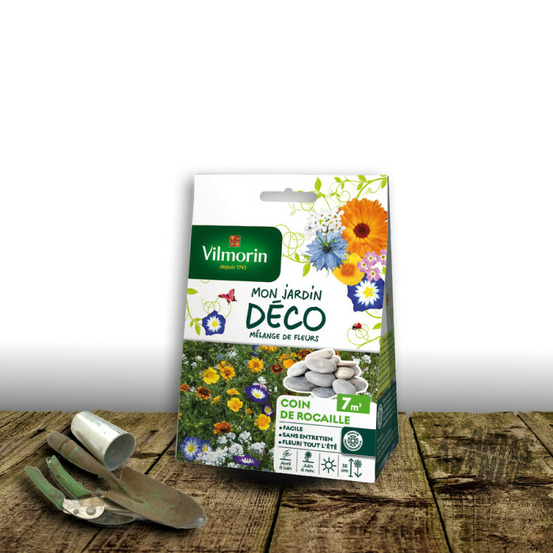 Graines en mélange - coin rocaille - vilmorin sachet 7 m²