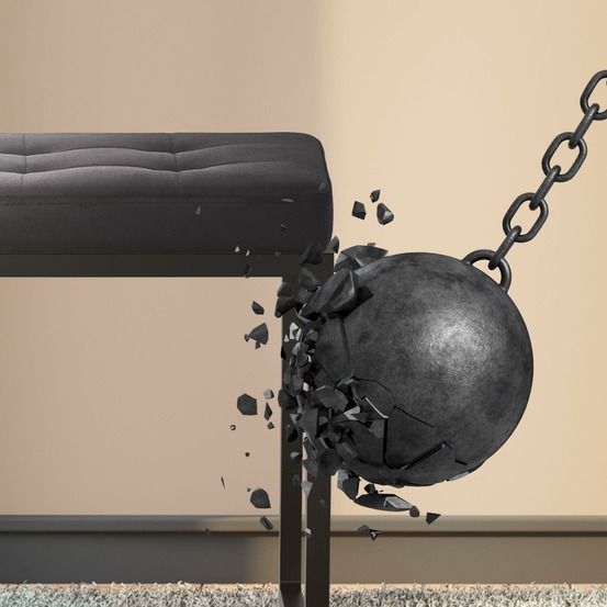 Banc barci b velours