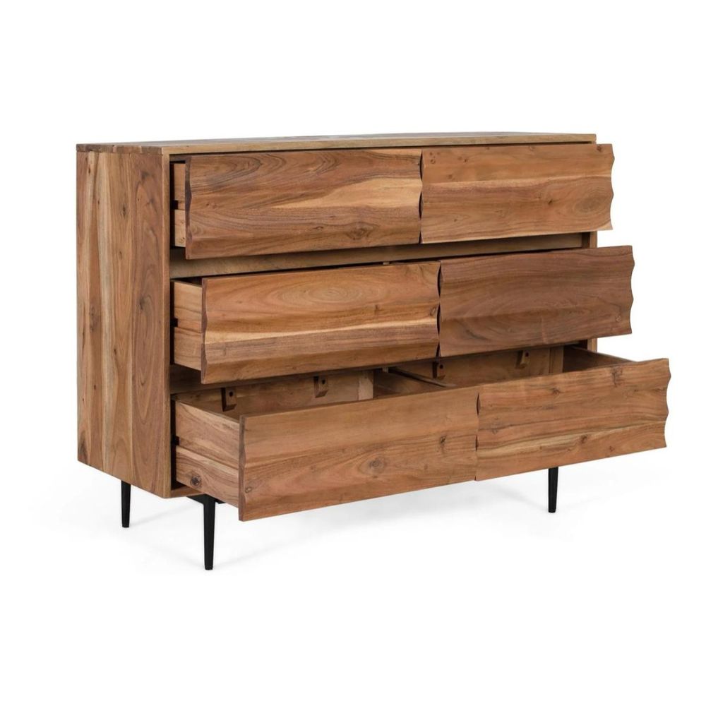 Commode bois marron - décoration d'autrefois