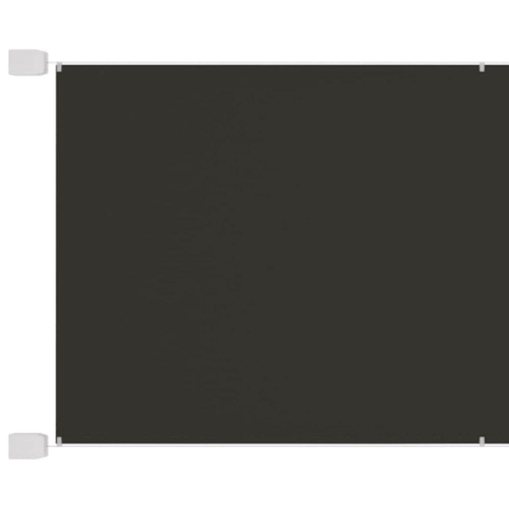 Auvent vertical anthracite 140x270 cm tissu oxford