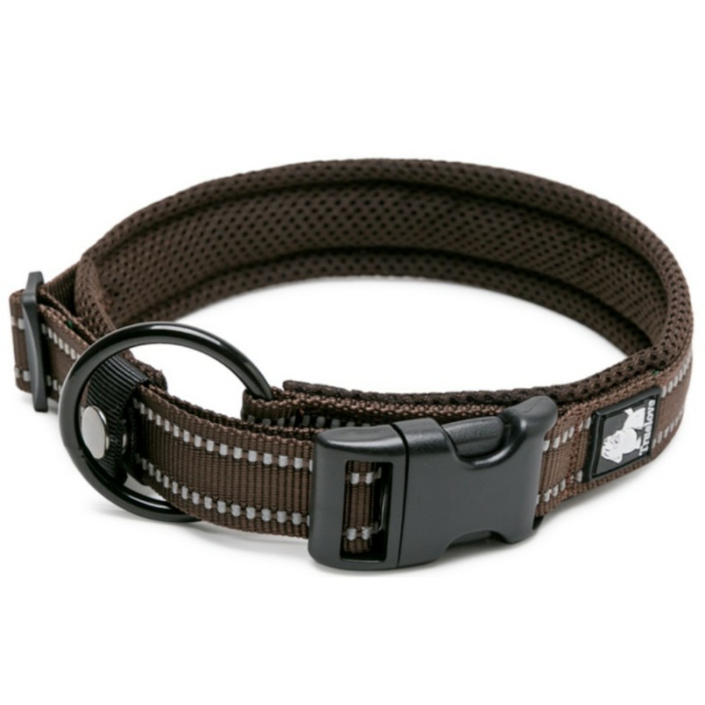 Collier chien flex - L : 45 - 50 cm - Brun