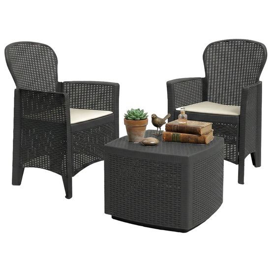 Ensemble mobilier de jardin anny, une place