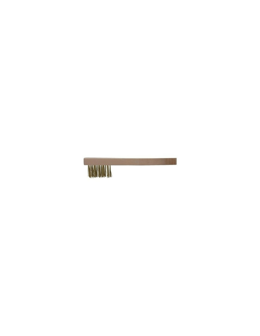 Brosse à bougie fils laiton 0,35 x 22