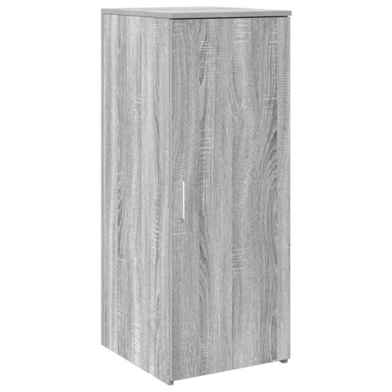 Armoire de rangement sonoma gris 40x45x103,5 cm bois ingénierie
