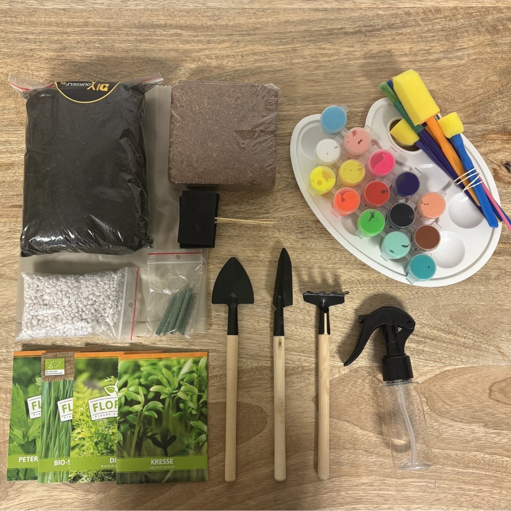 Mon premier kit de jardinage – herbes pour assaisonnement