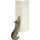 Planche grattoir sisal pour chat, beige 28 x 52 cm + catnip.