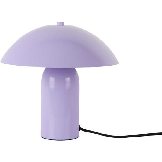 Lampe à poser en métal asuto violet