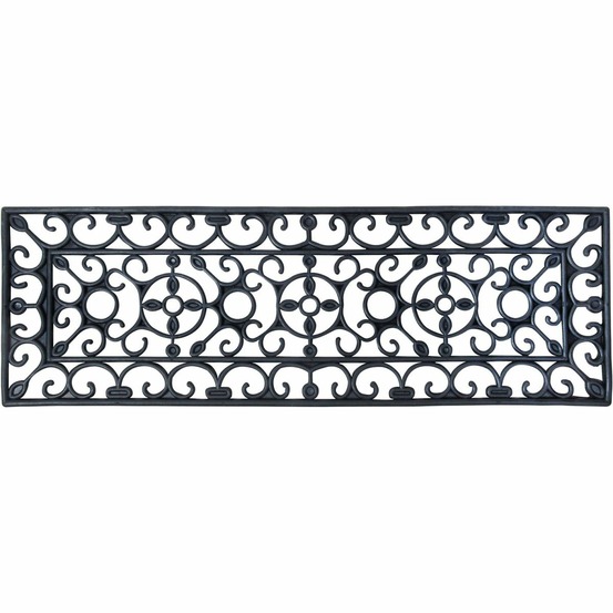 Tapis d'escalier antiglisse en caoutchouc a l'unité