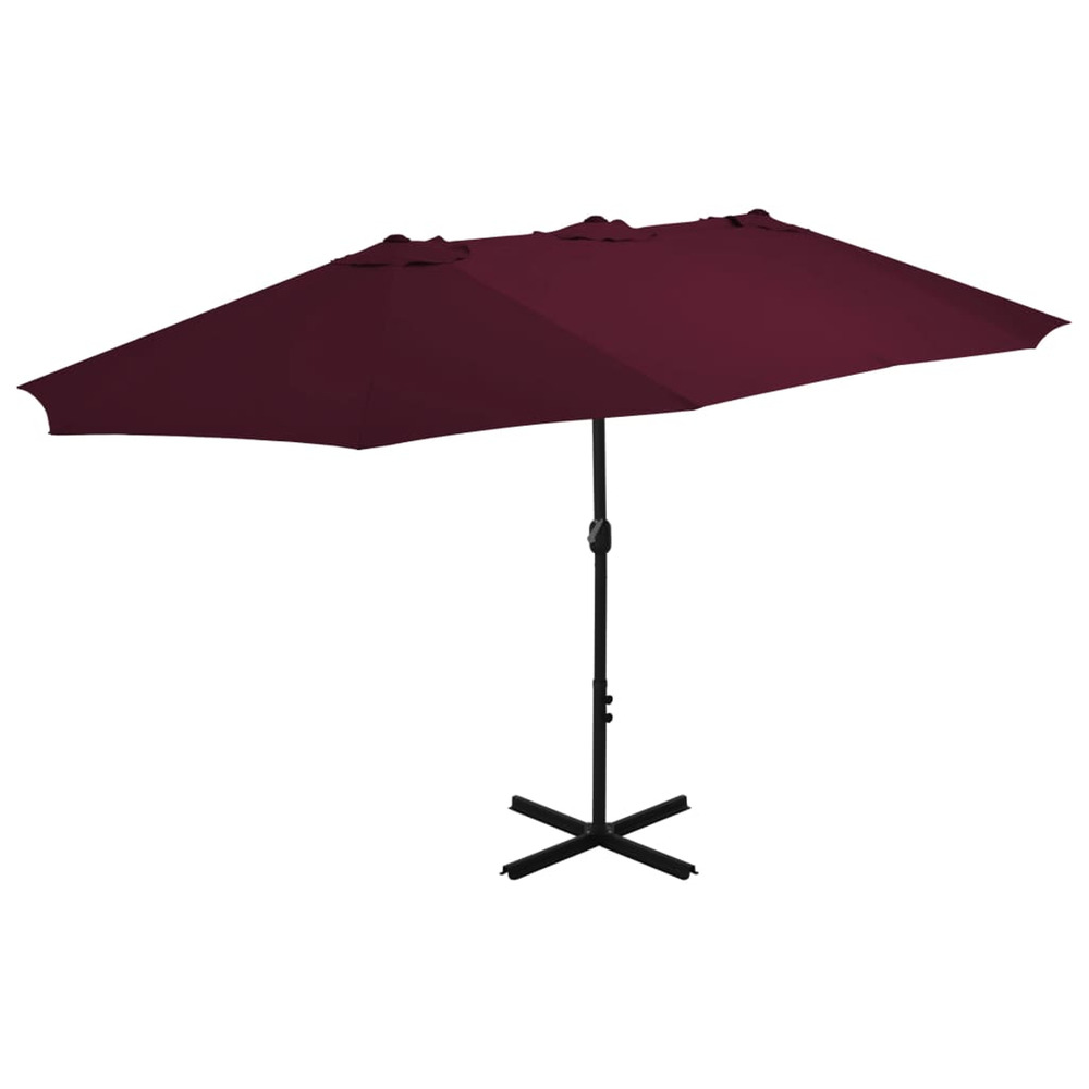PARASOL D EXTERIEUR AVEC MAT 4-(868299)