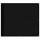 Écran de balcon noir 90x800 cm 100% polyester oxford