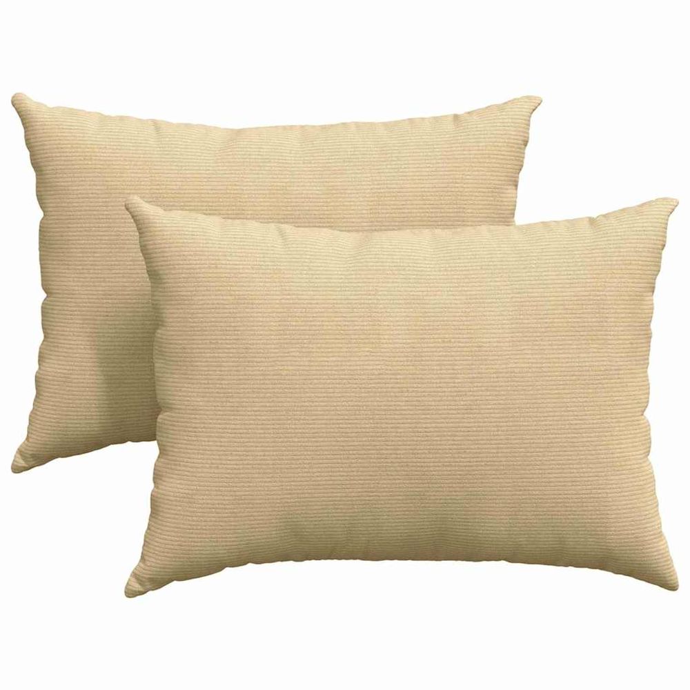 Coussins de canapé 2 pcs vert gris 70 x 50 cm