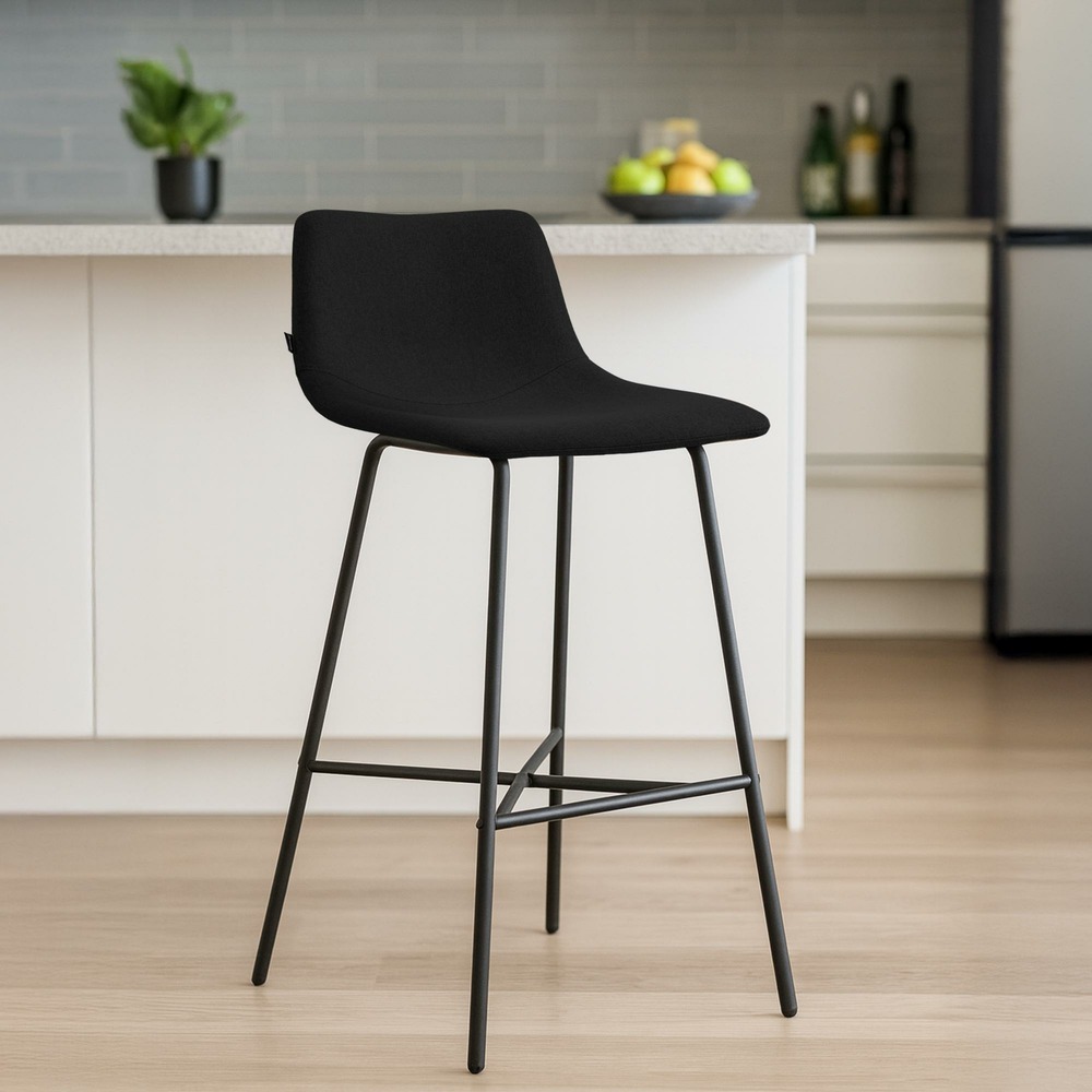 Tabouret de bar altona tissu